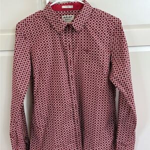 Ariat Women’s Red Patterned Shirt